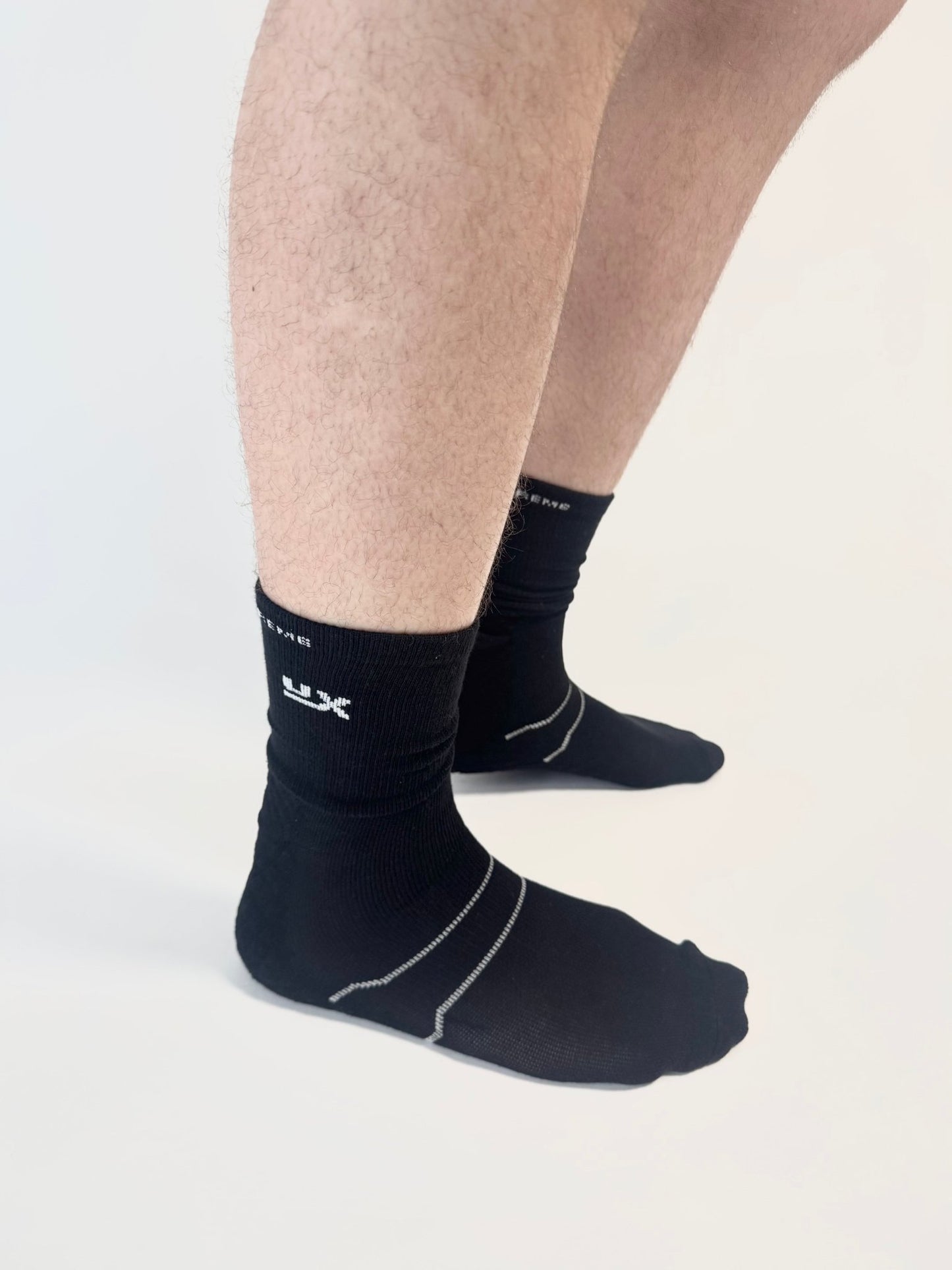 Black Exclusive Crew Sock - ULTIMATE XTREME