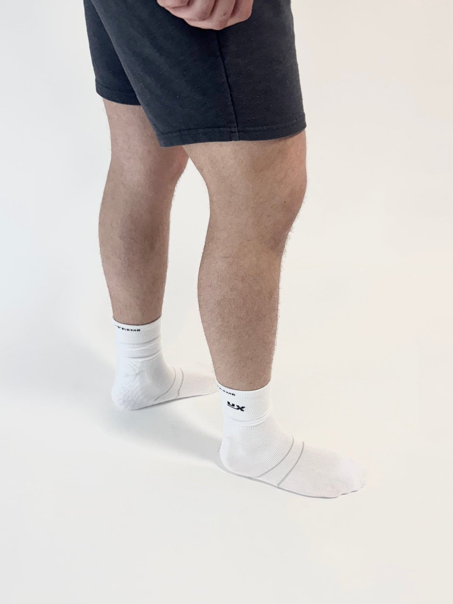 White Exclusive Crew Sock - ULTIMATE XTREME