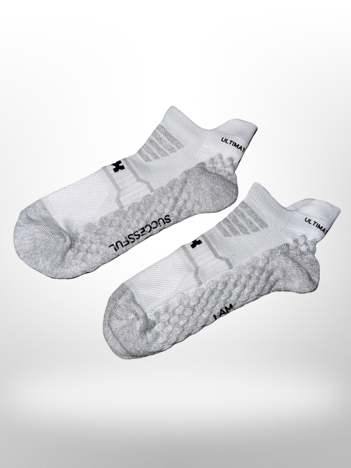 UX Affirmation Mens Gray Socks - ULTIMATE XTREME