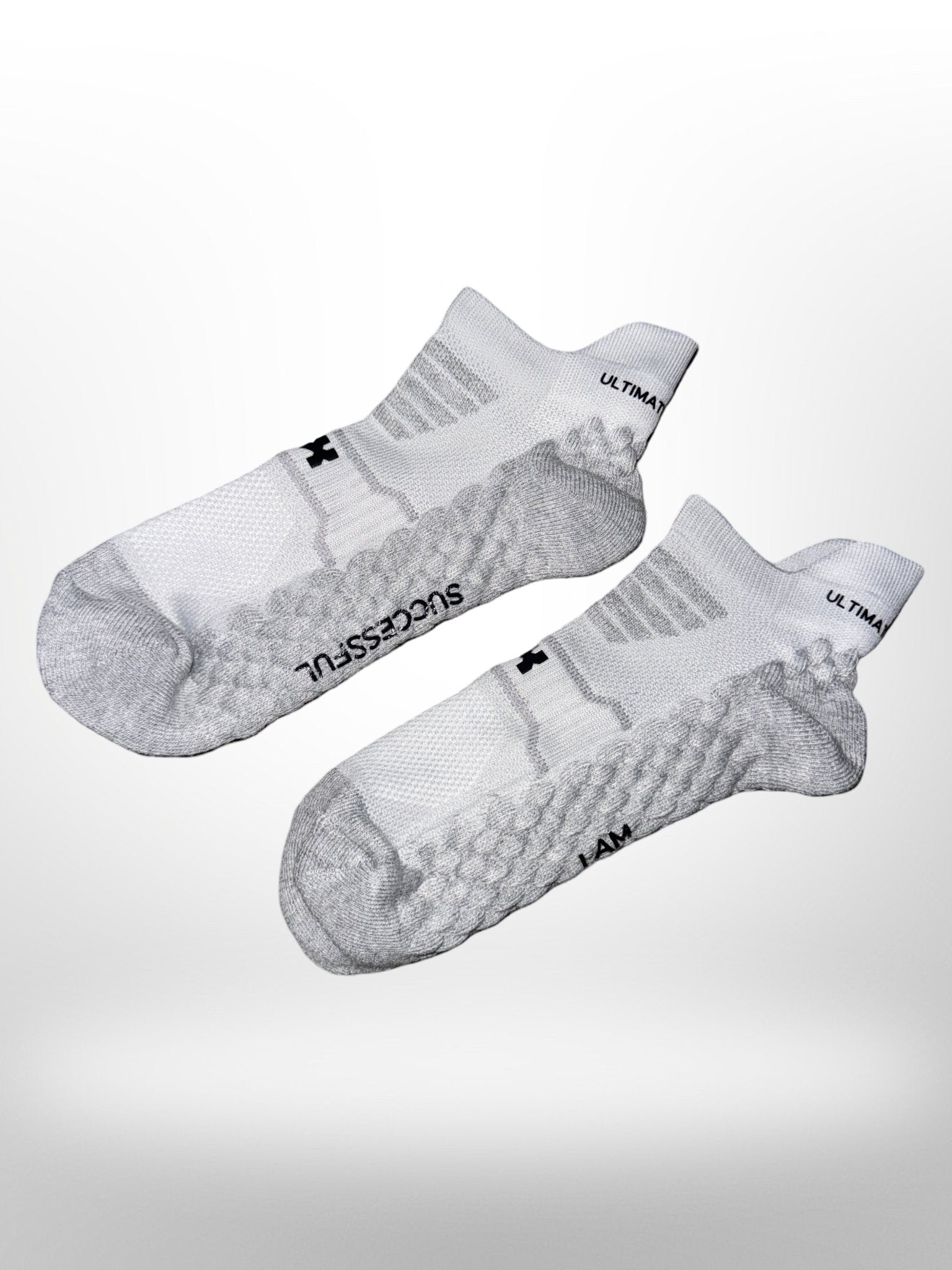 UX Affirmation Mens Gray Socks - ULTIMATE XTREME